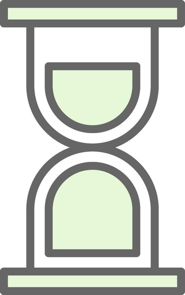 Hourglass Vector Icon Design