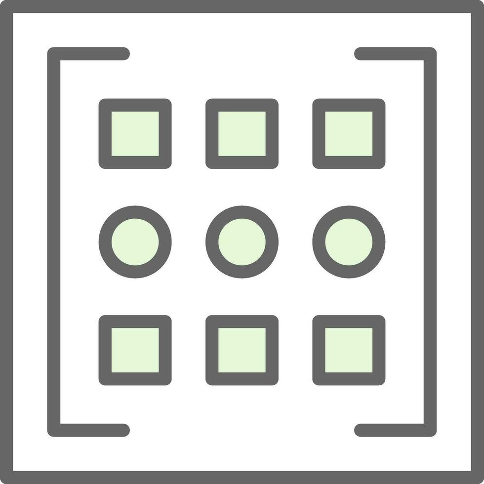 Matrix Vector Icon Design