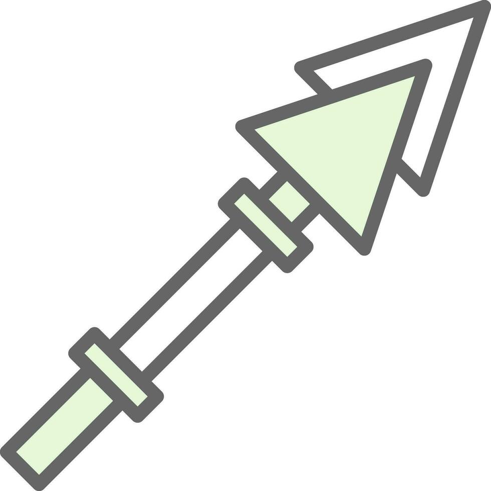 Lance Vector Icon Design