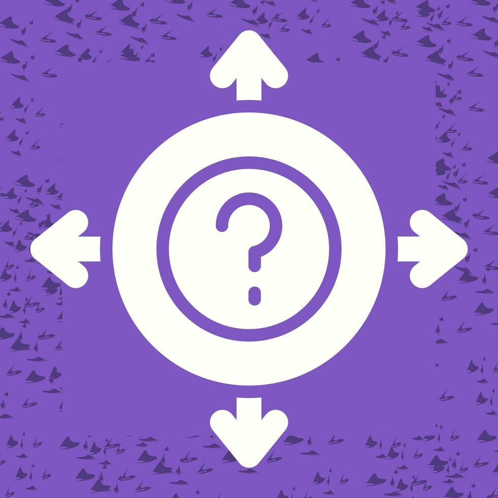 Uncertainty Vector Icon