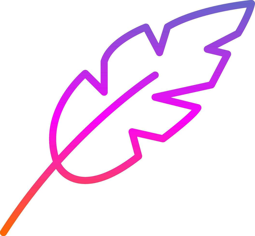 Feather Vector Icon Design