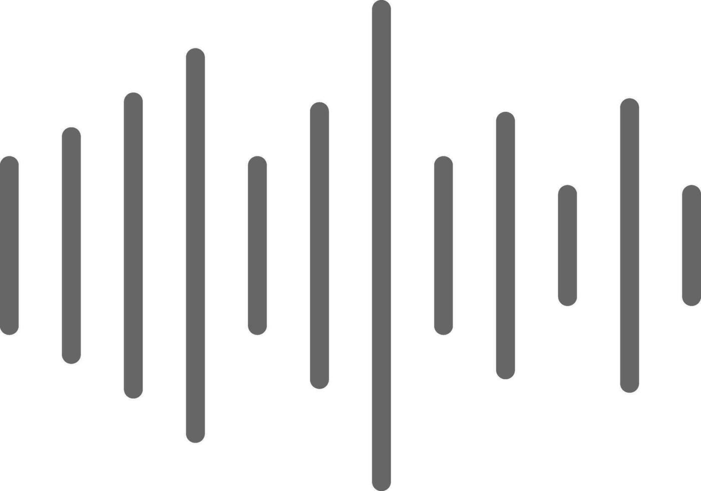 diseño de icono de vector de audio