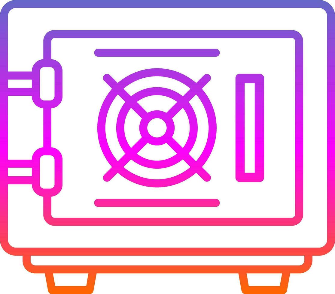 Vault Vector Icon Design