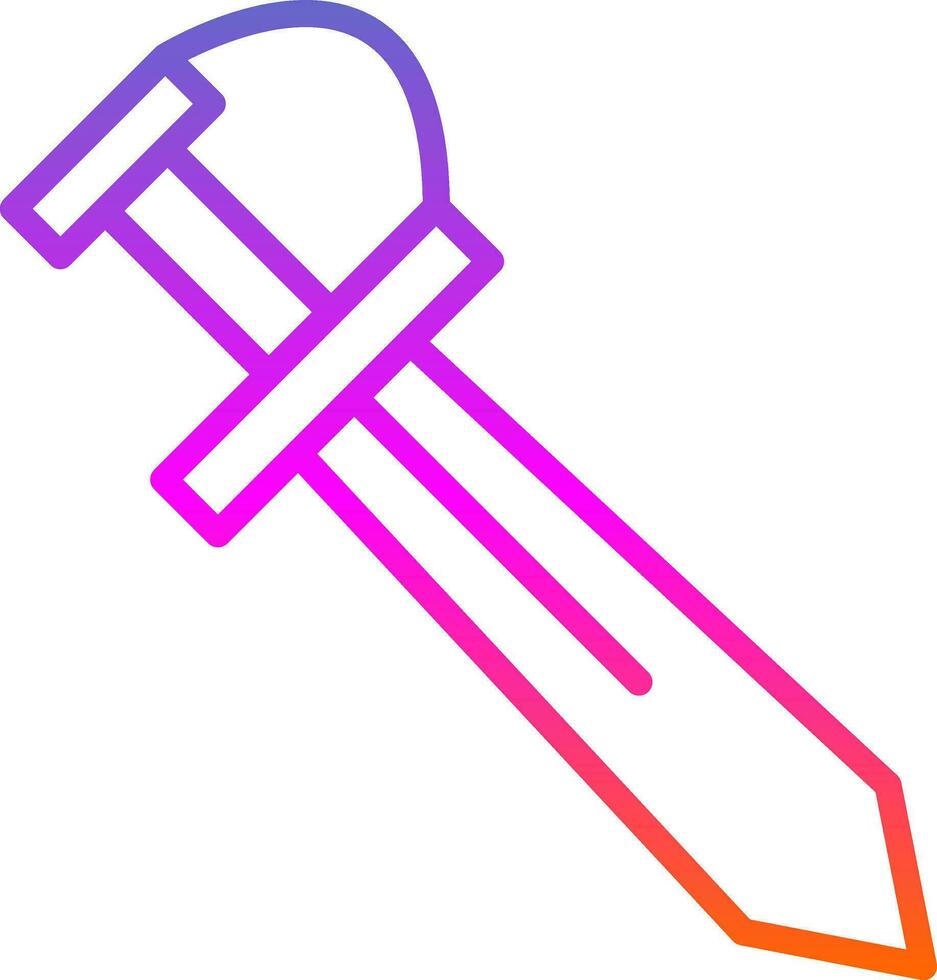 Sword Vector Icon Design