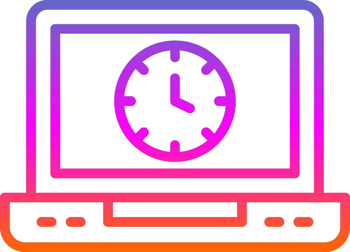 Time Vector Icon Design