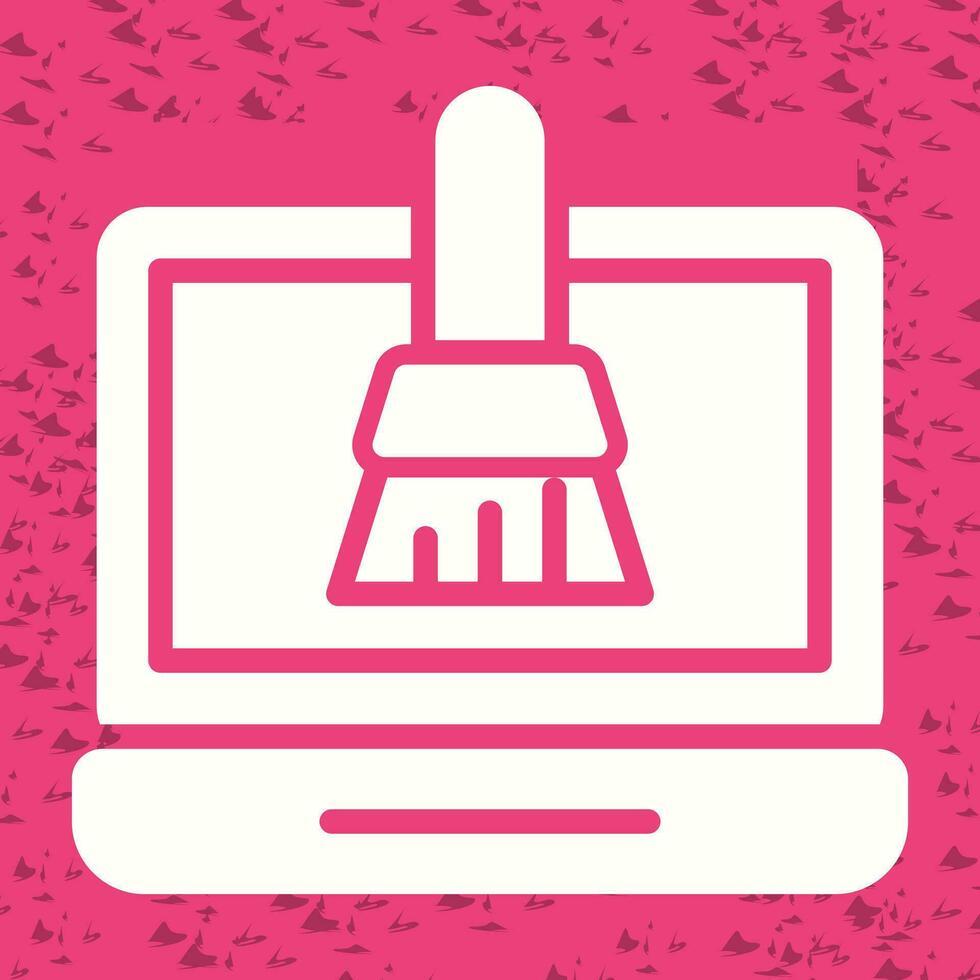 Disk Cleanup Vector Icon