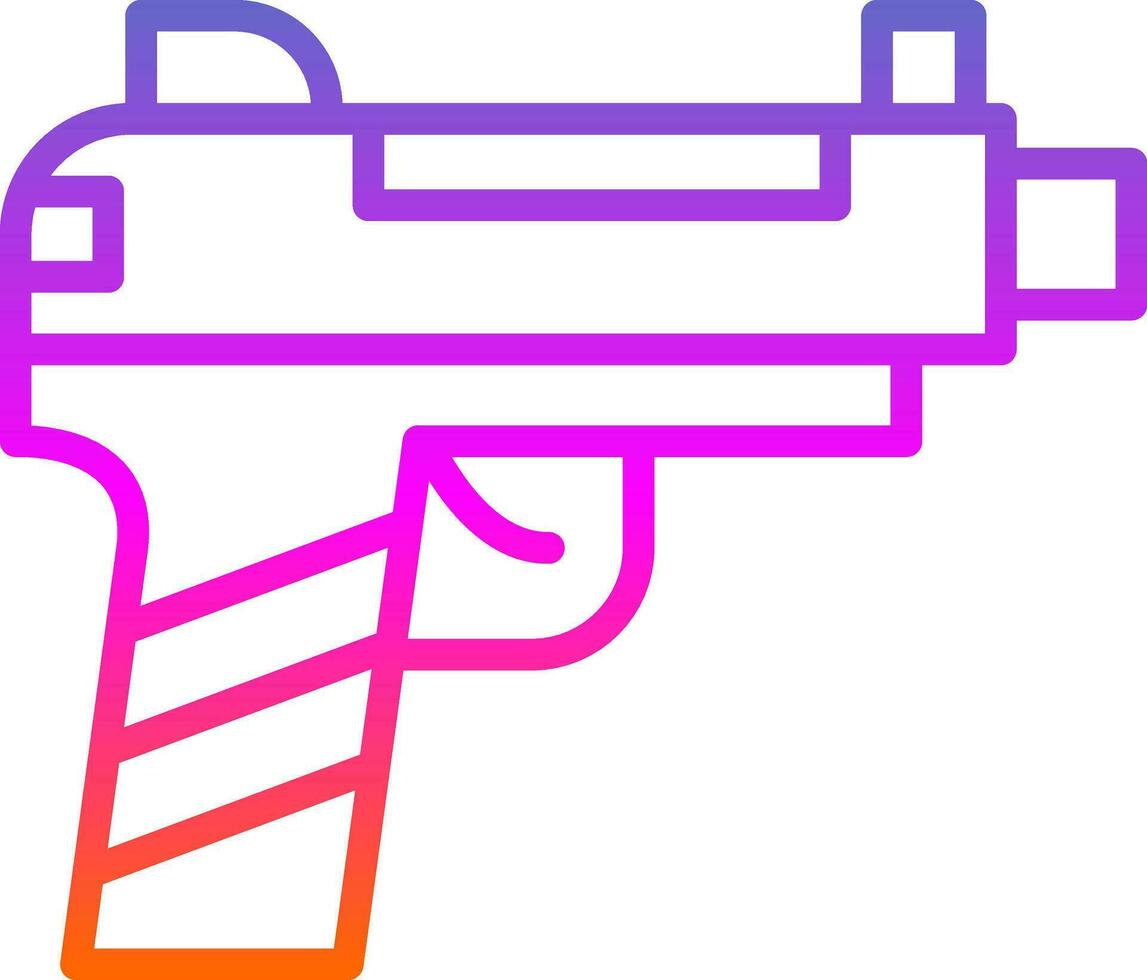 diseño de icono de vector de arma