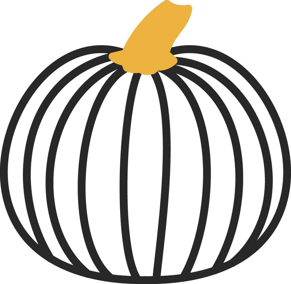 diseño de icono de vector de calabaza