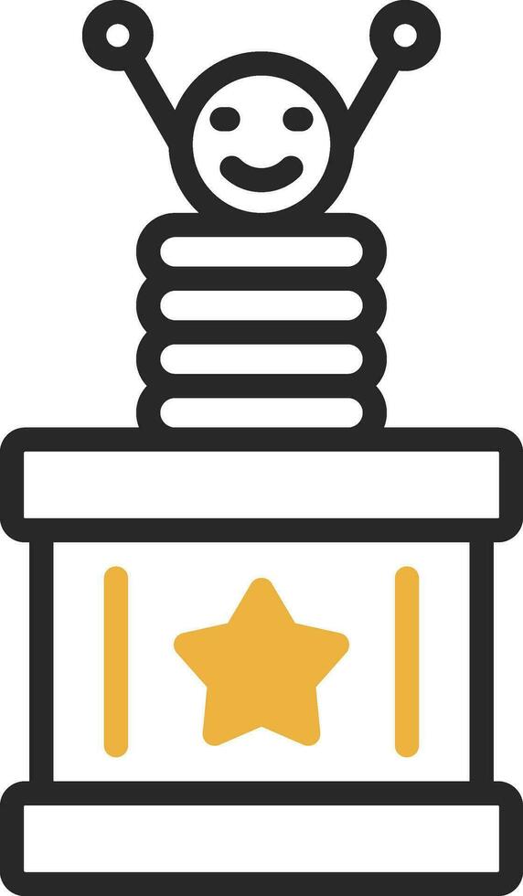 Surprise Box  Vector Icon Design
