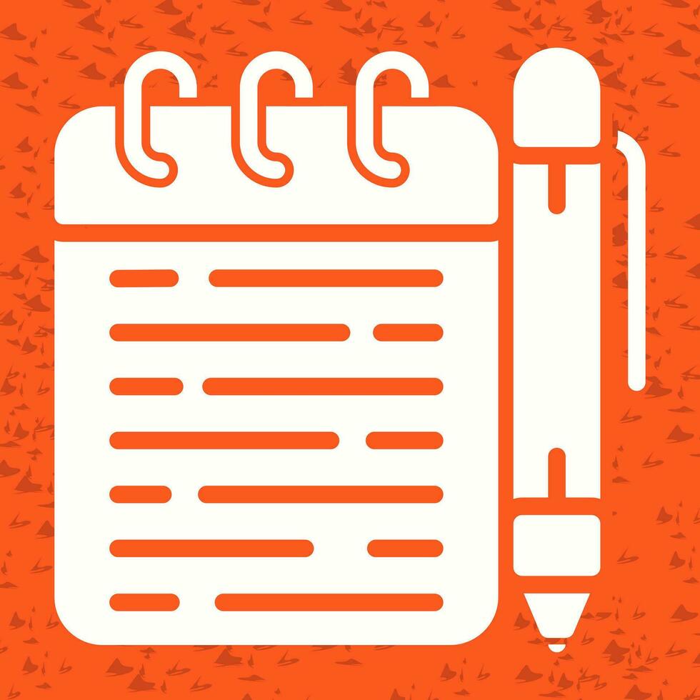 Memo pad Vector Icon