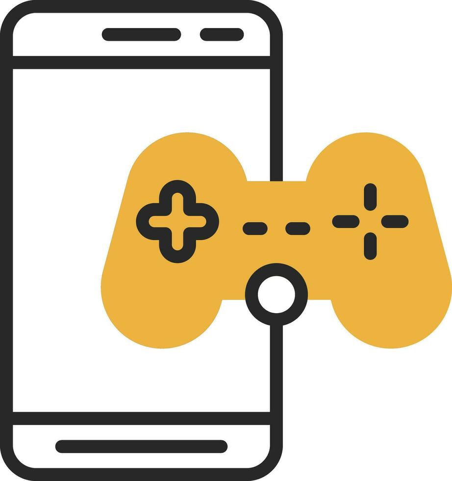 Mobile Game  Vector Icon Design