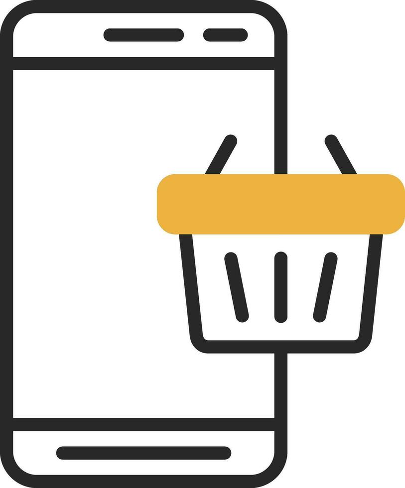 Online Shopping  Vector Icon Design