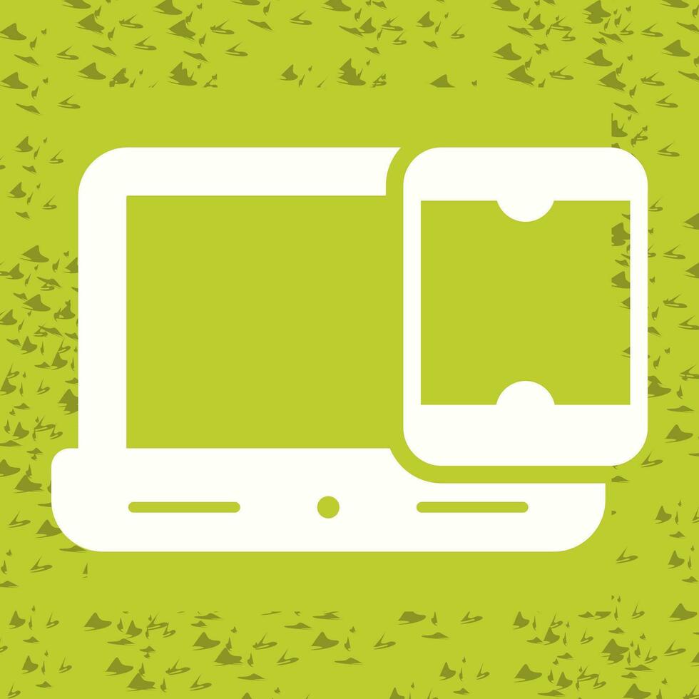 Smartphone with laptop Vector Icon
