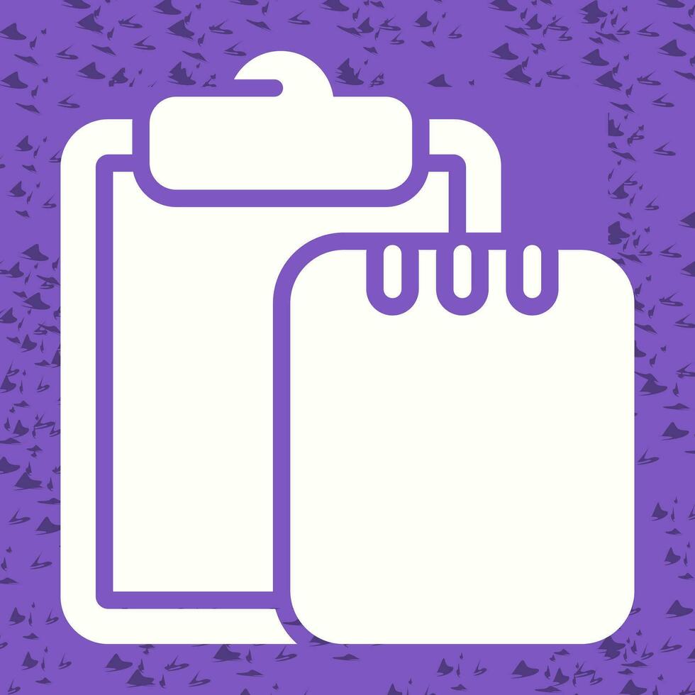 Task list with writing pad Vector Icon