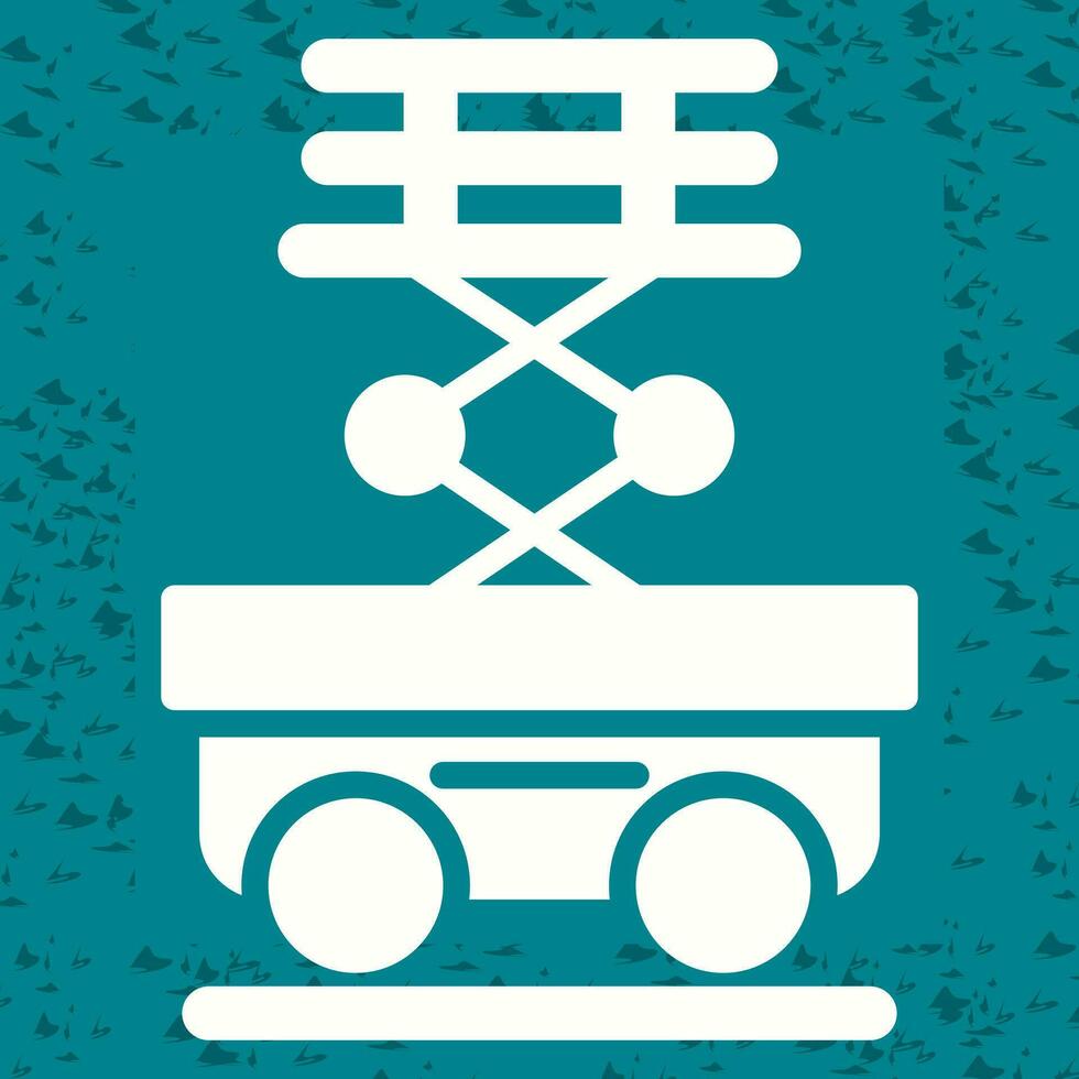 Scissor Lift Vector Icon