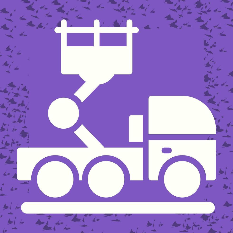 Ladder Truck Vector Icon