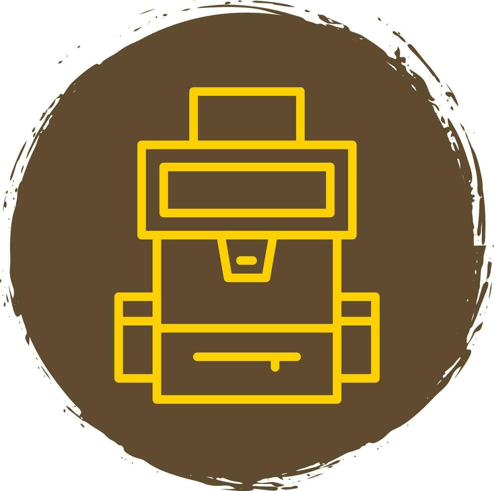 Backpack Vector Icon Design