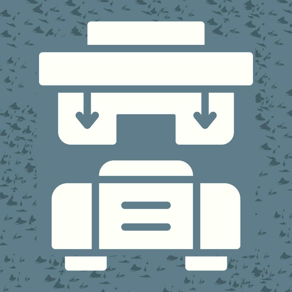 Press Machine Vector Icon