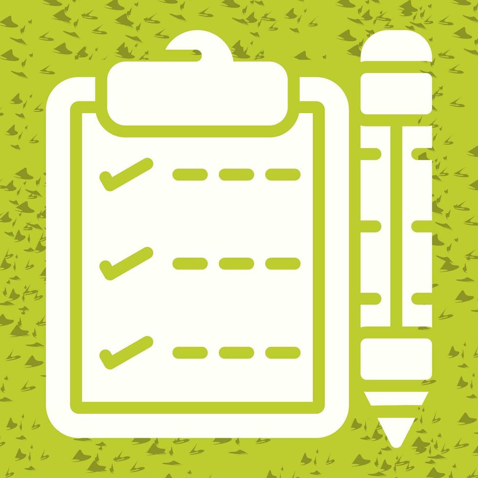 Writing pad Vector Icon