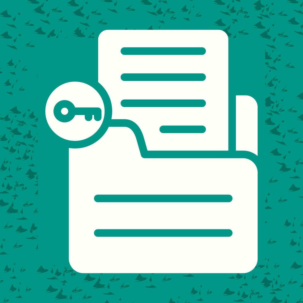 Document Unlock Vector Icon