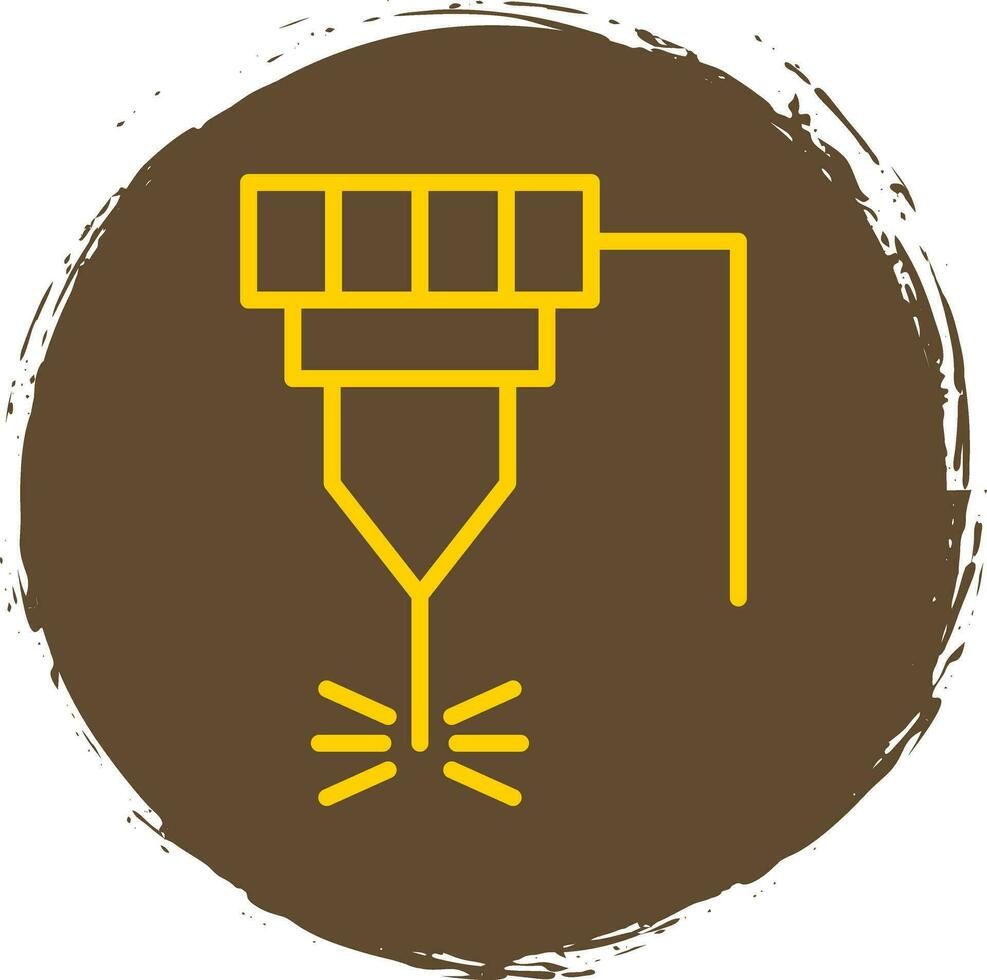 Laser Vector Icon Design