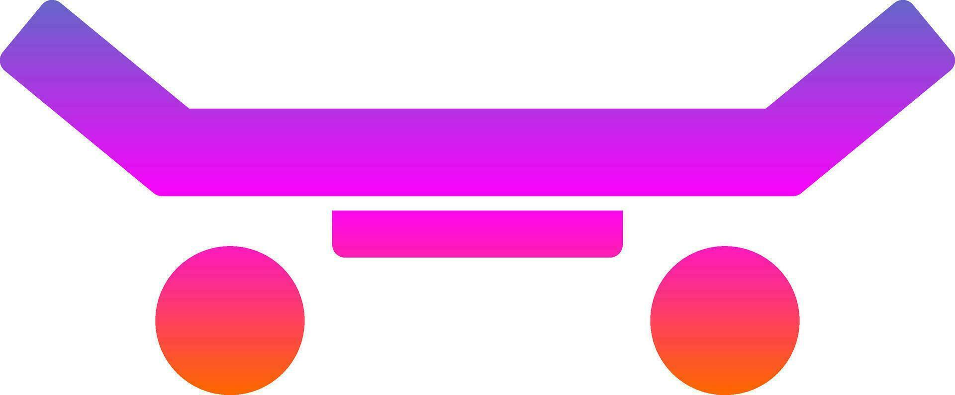 Skateboard Vector Icon Design