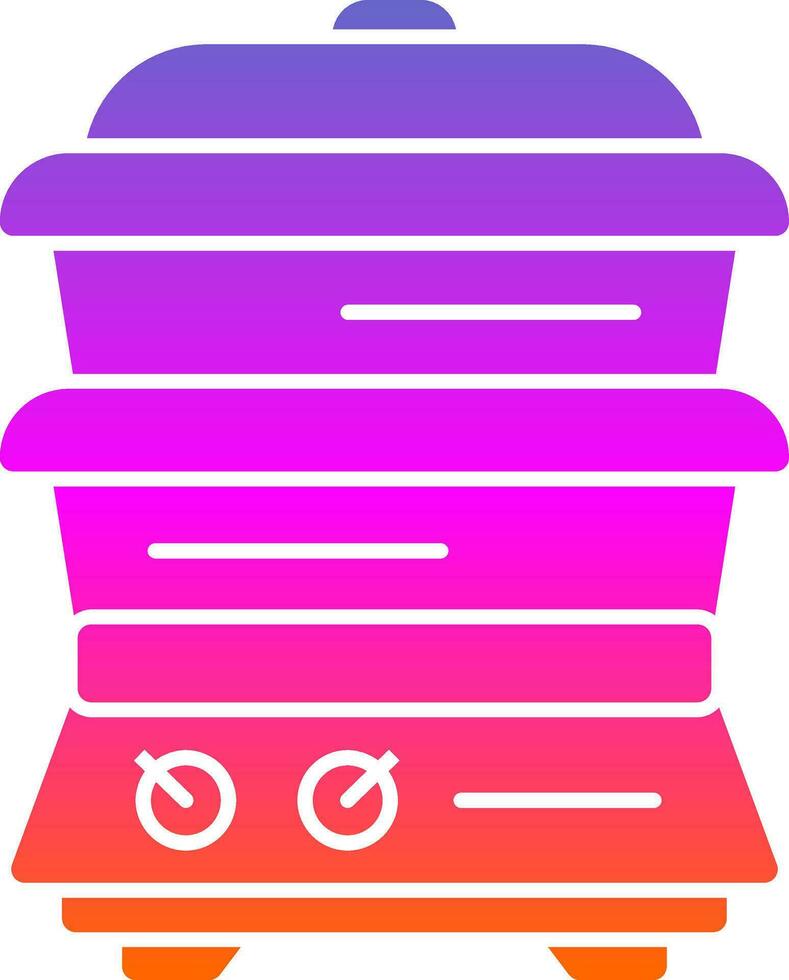 Steamer Vector Icon Design