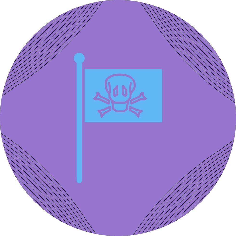 PIrate Flag Vector Icon