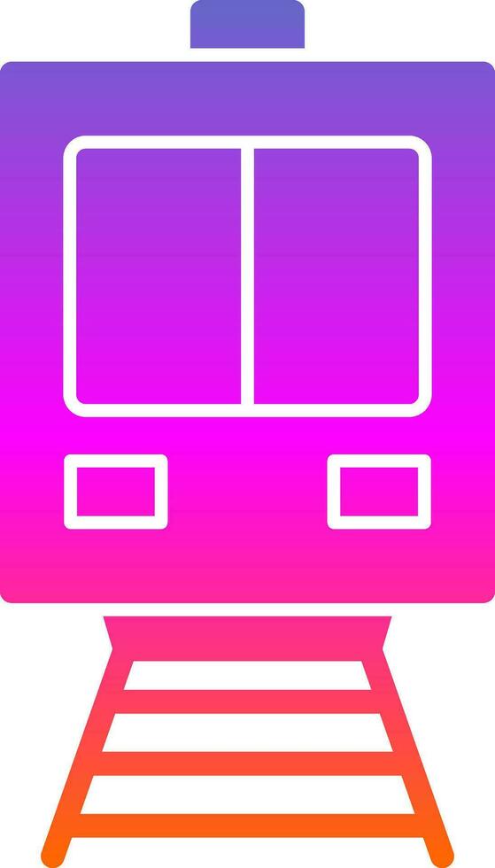 Train Vector Icon Design