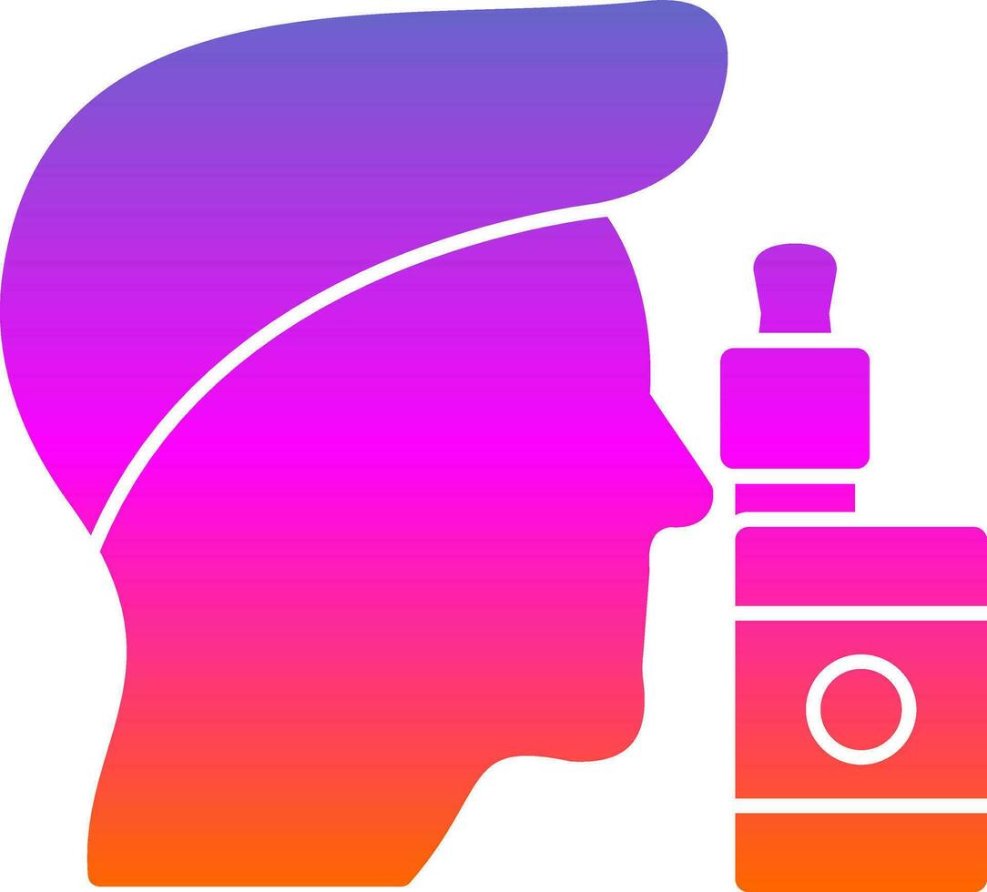 Vaping Vector Icon Design