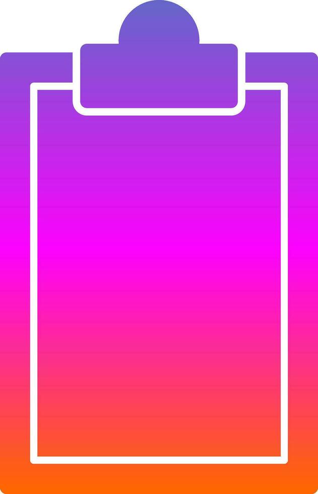 Clipboard Vector Icon Design