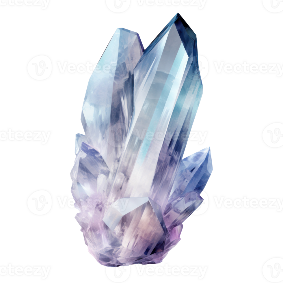 3D Crystal isolated png