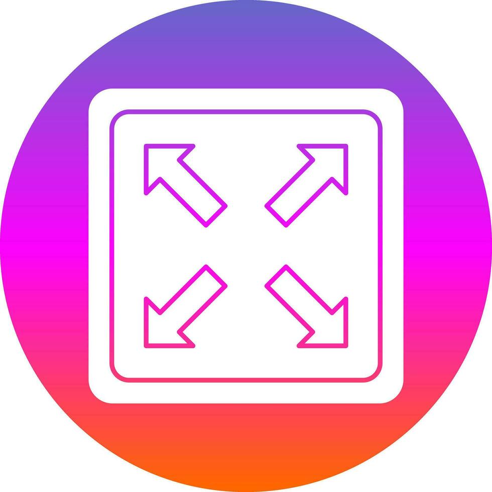 Expand Vector Icon Design