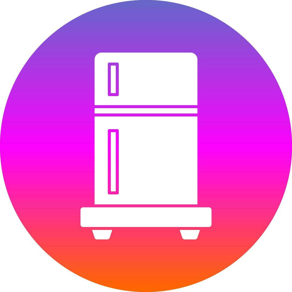 Refrigerator Vector Icon Design