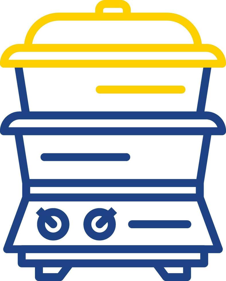 Steamer Vector Icon Design