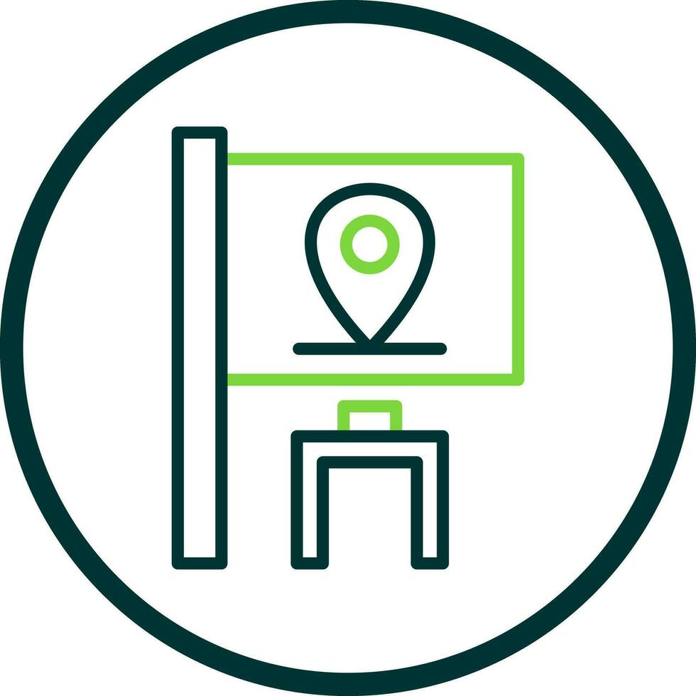 Checkpoint Vector Icon Design