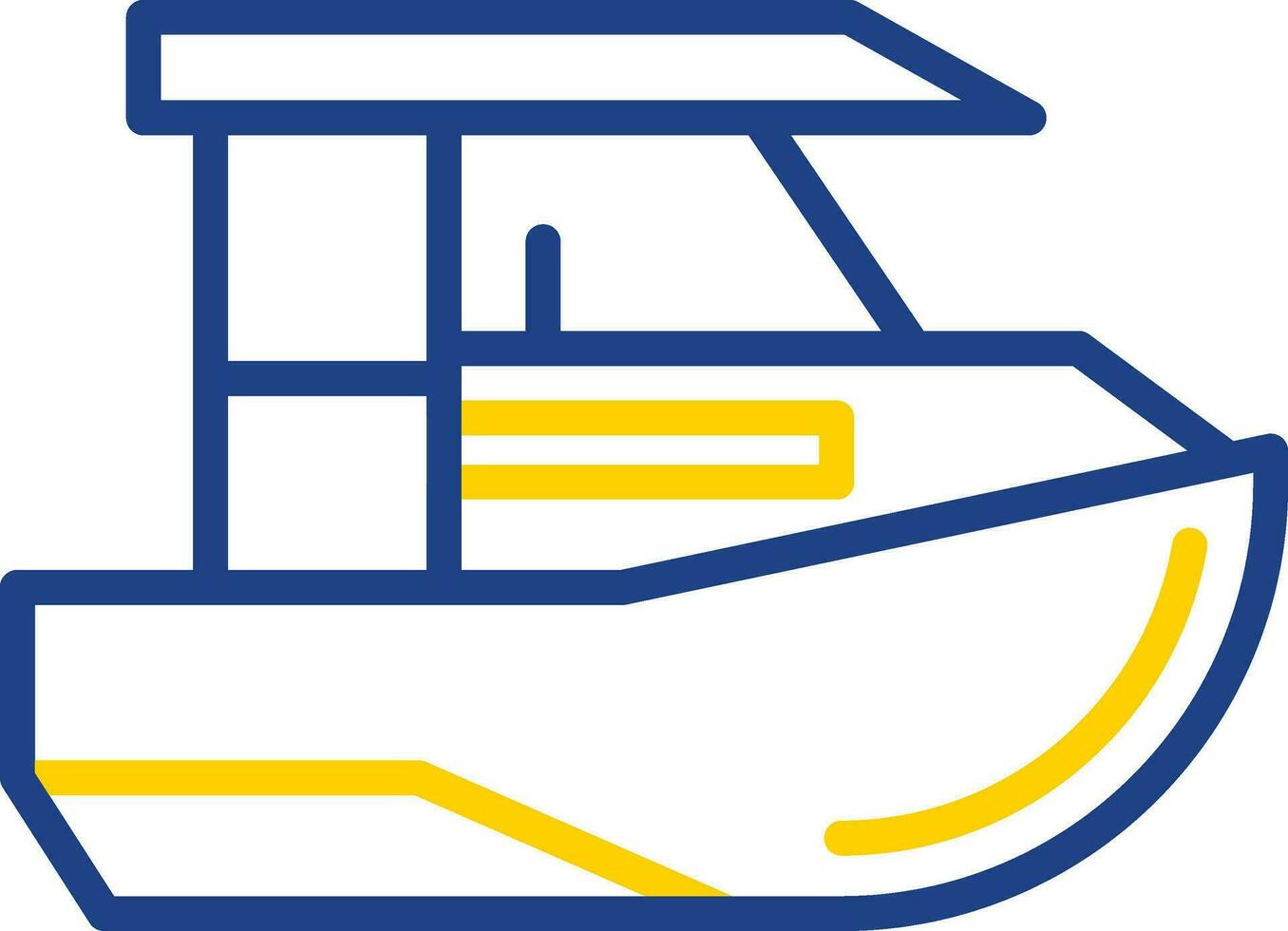 diseño de icono de vector de barco