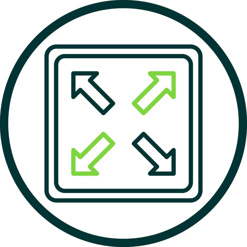 Expand Vector Icon Design