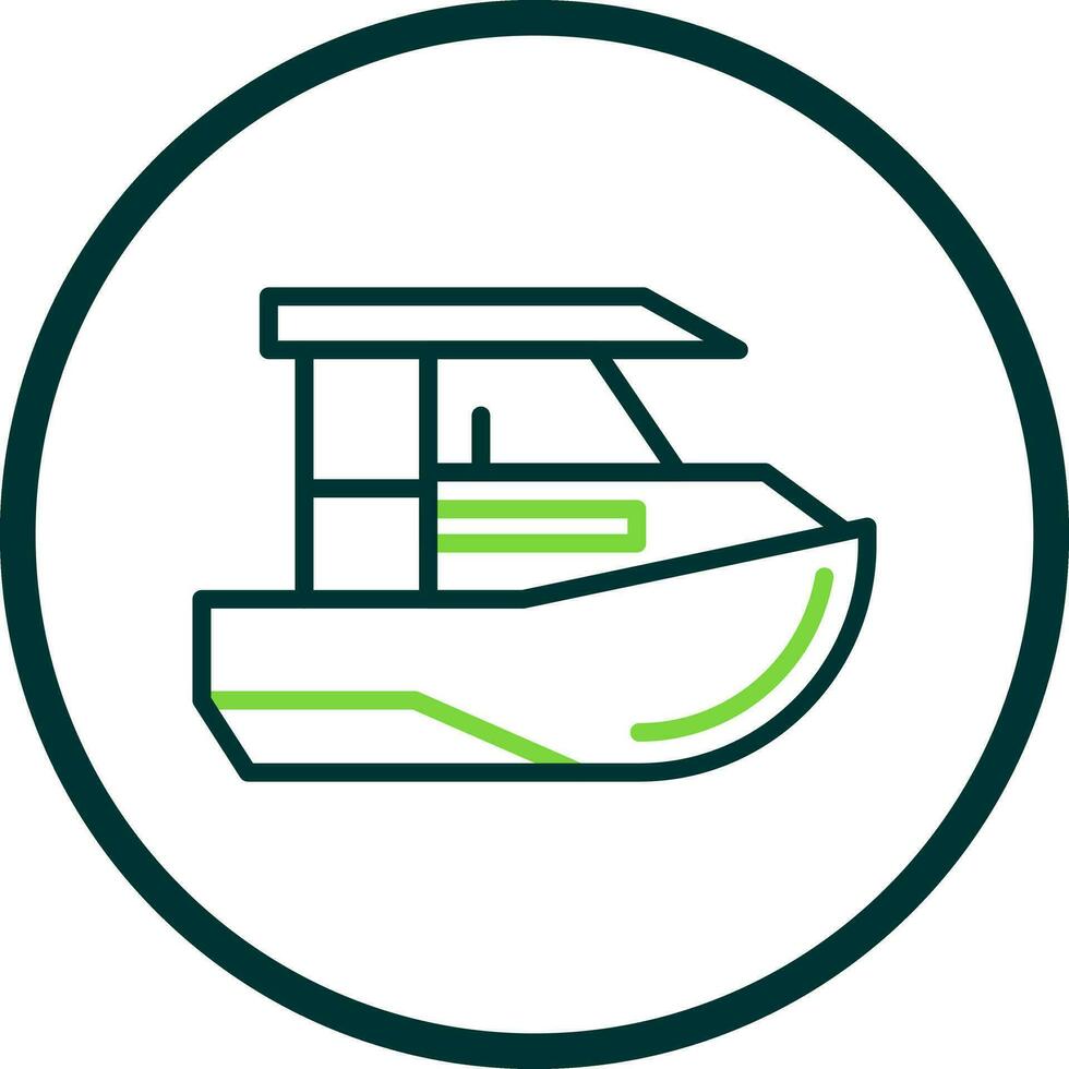 diseño de icono de vector de barco