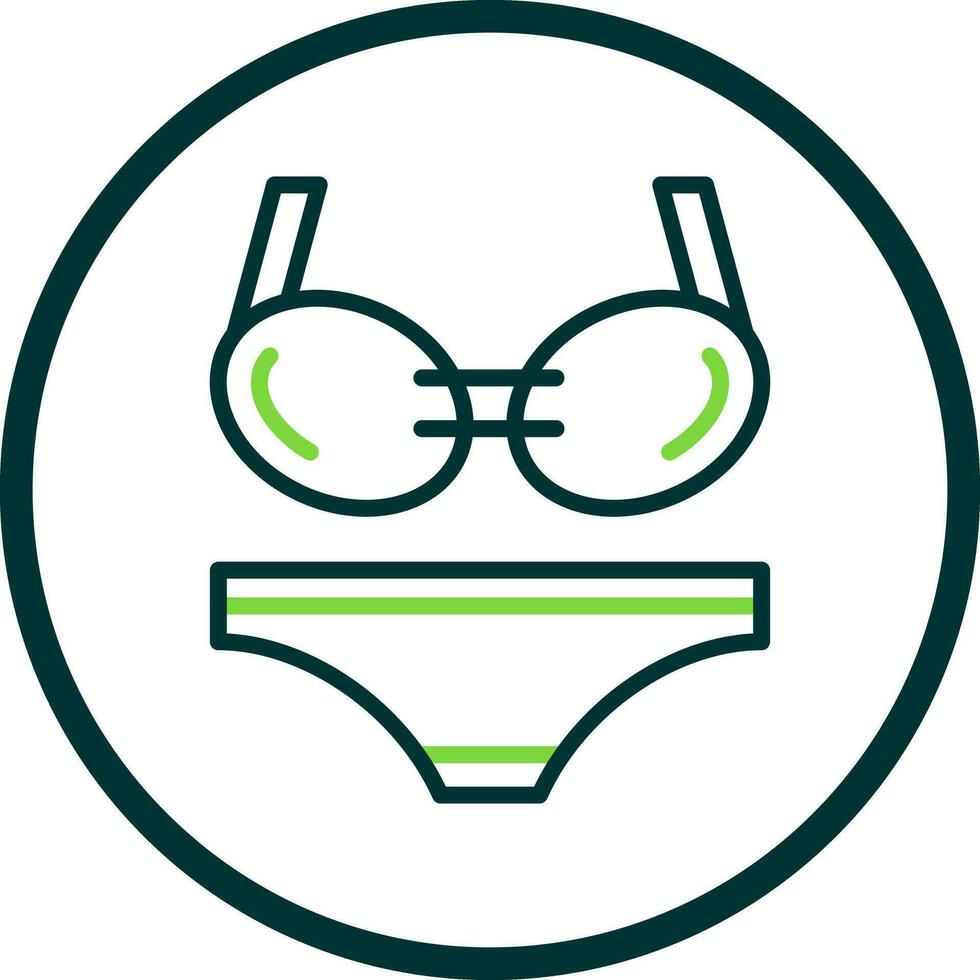 Bikini Vector Icon Design