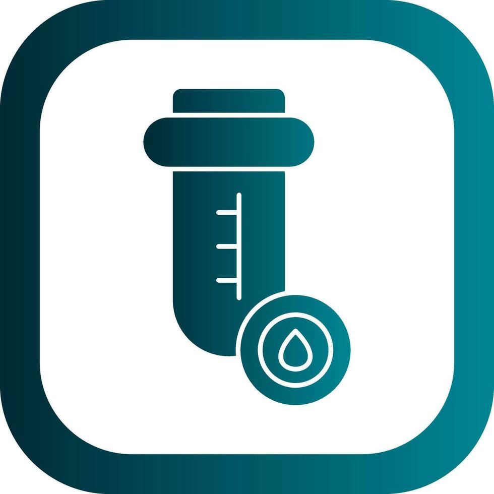 Pcr Test Vector Icon Design