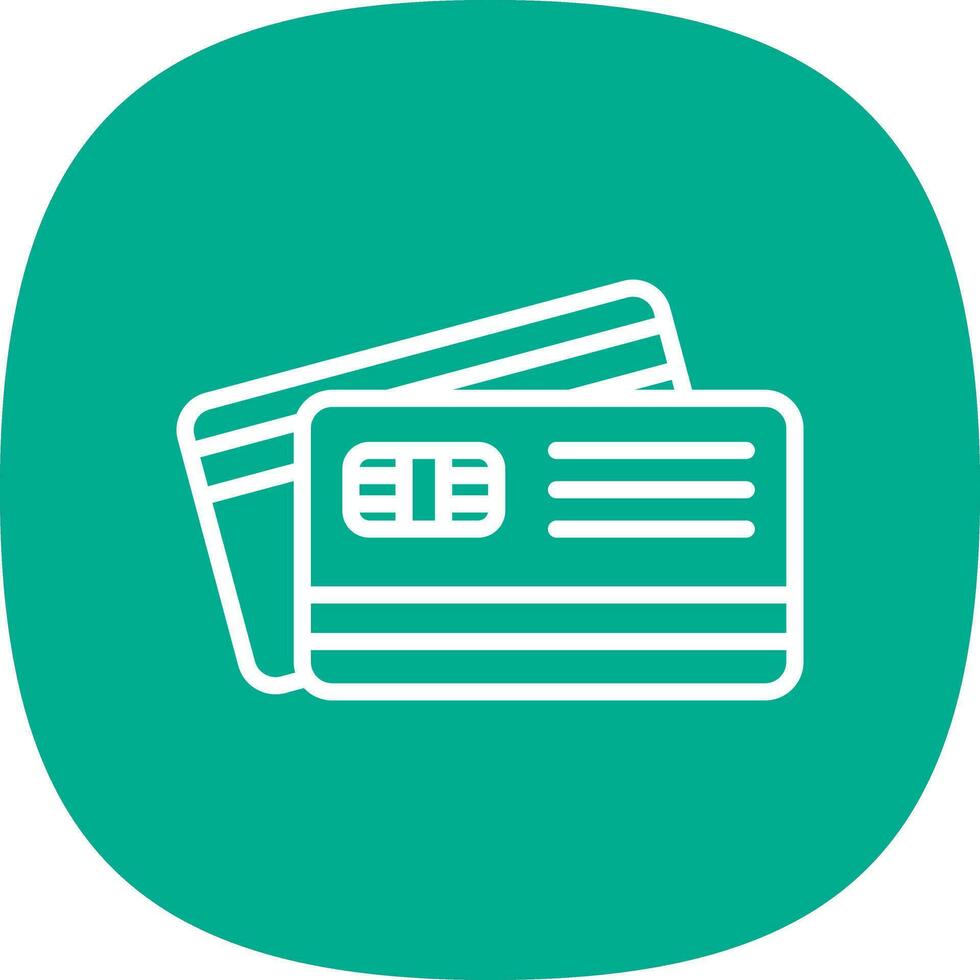 Credit Card Vector Icon Design