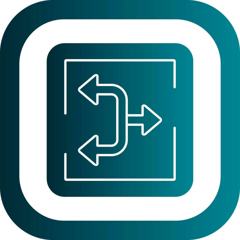 Three Arrows Vector Icon Design