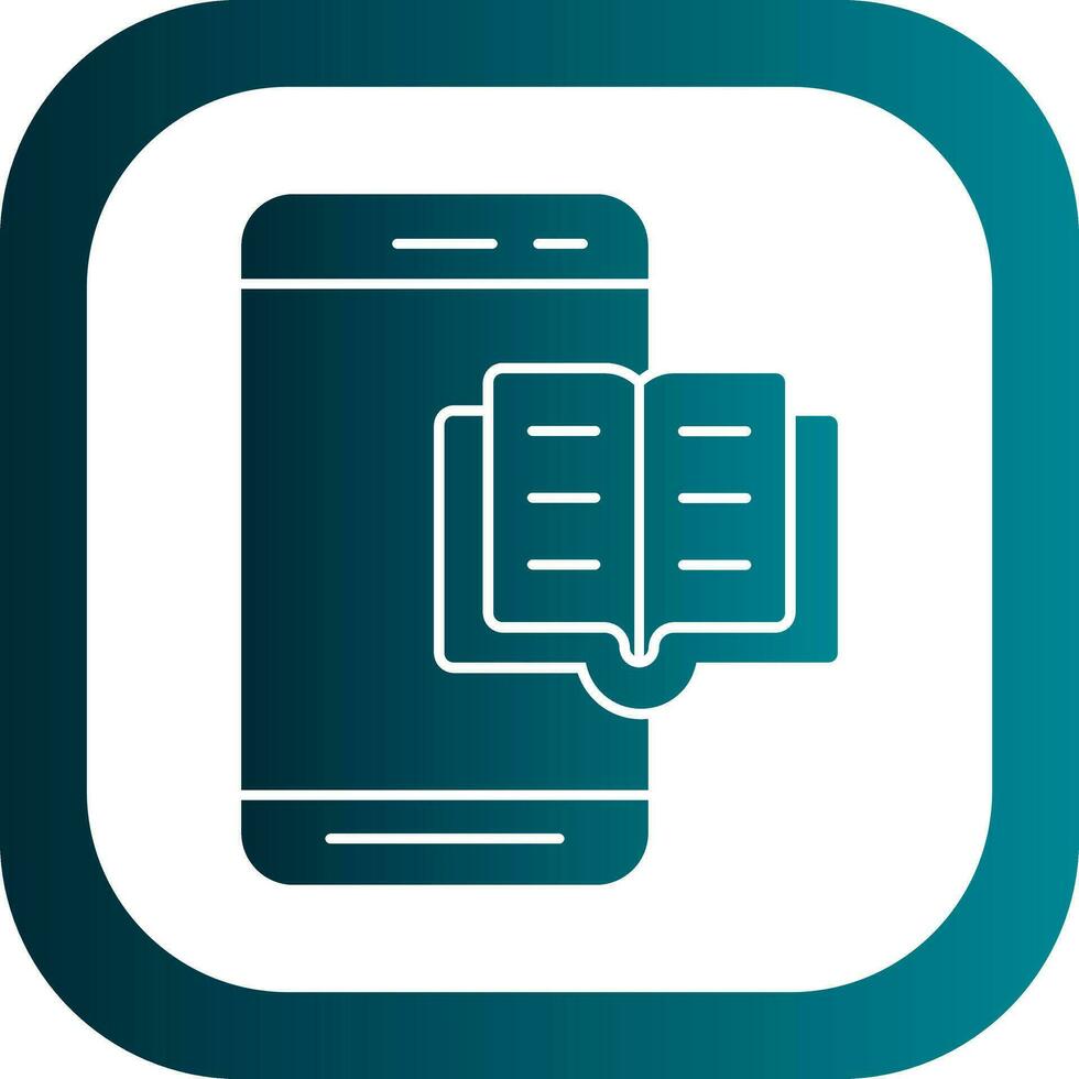 Reading Book  Vector Icon Design