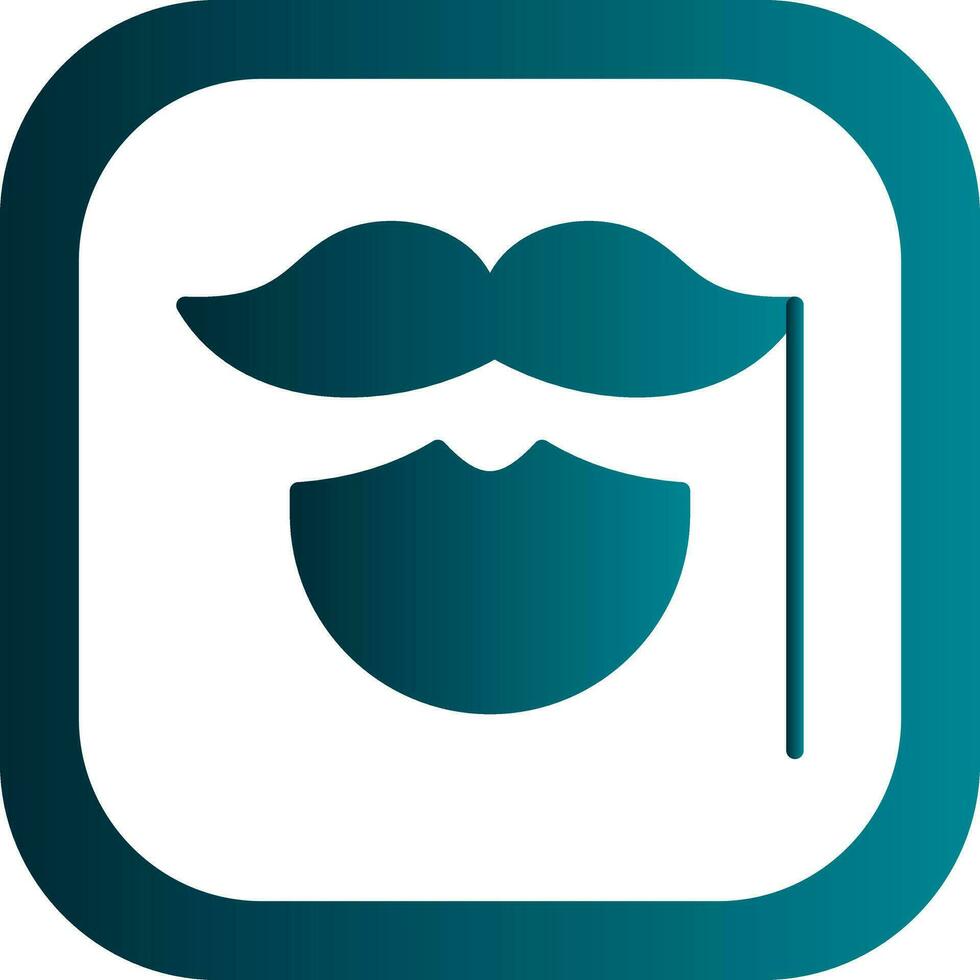 Moustache  Vector Icon Design