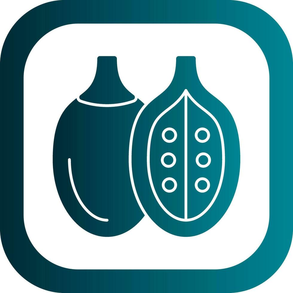 Tamarillo Vector Icon Design
