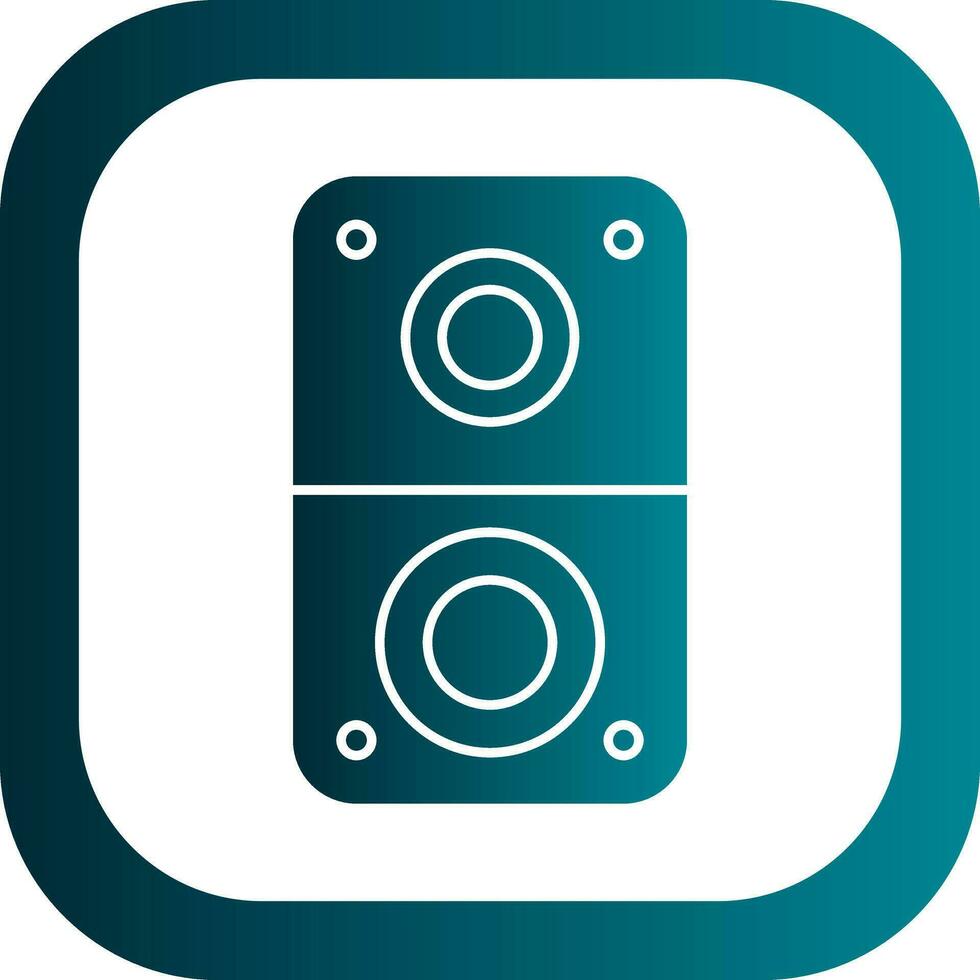Speaker  Vector Icon Design