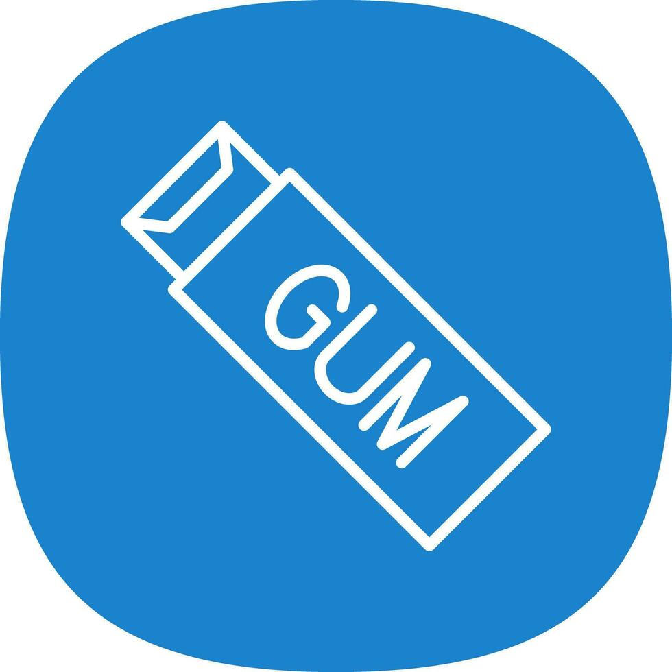 Chewing Gum Vector Icon Design