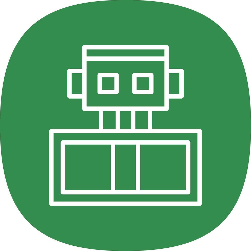 Robot Vector Icon Design