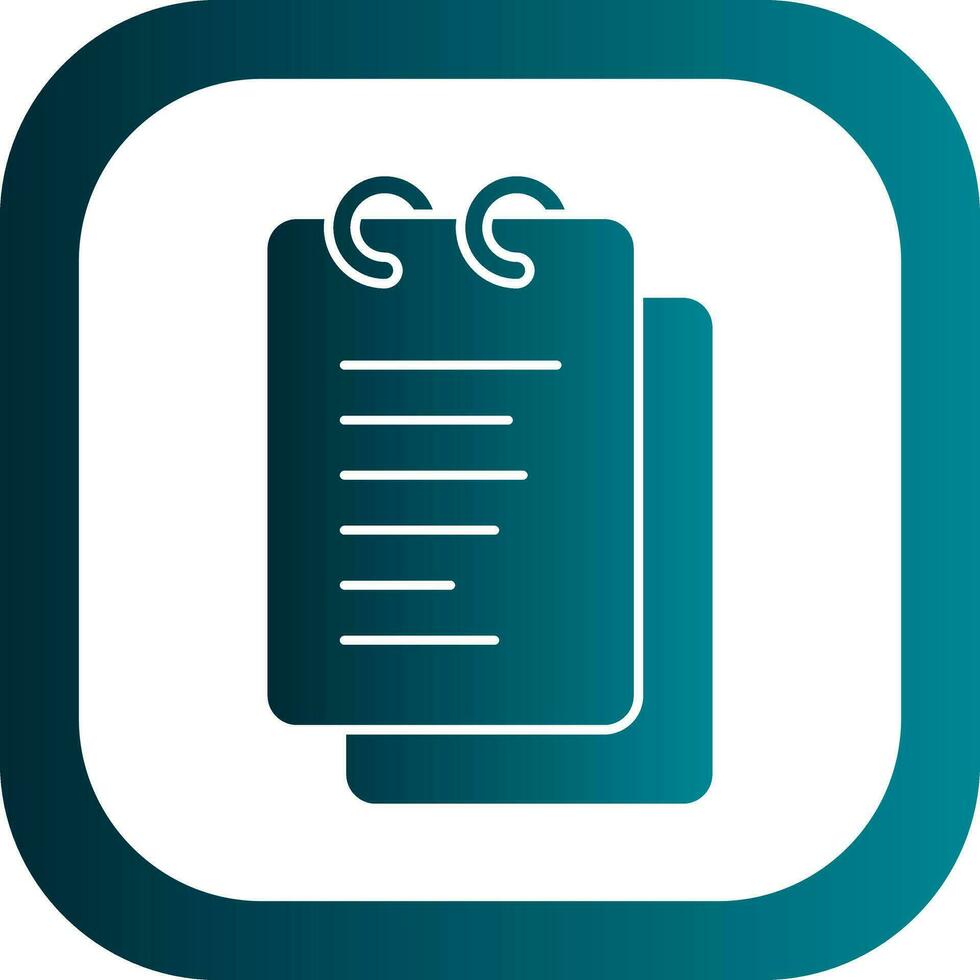 Notebook  Vector Icon Design